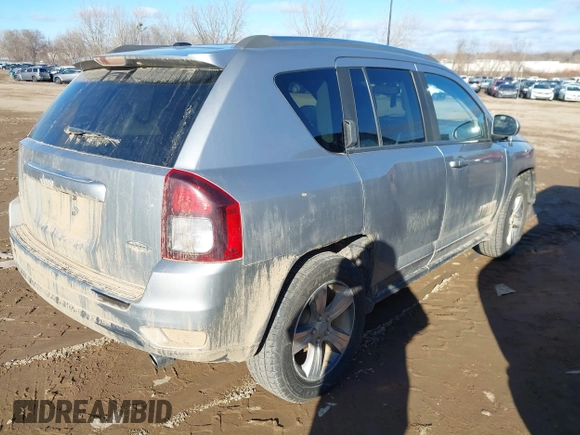 2017 Jeep Compass High Altitude with VIN 1C4NJDEBXHD113351, listed as a IAAI auction lot 41673188 with 59,752 mi miles. Bid and sale history available at carsss.com. Image 4.