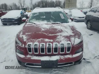 2017 Jeep Cherokee Limited with VIN 1C4PJLDS0HW578049, listed as a Copart auction lot 88270615 with 89,625 mi miles and Clean Title. Bid and sale history available at carsss.com. Image 5.