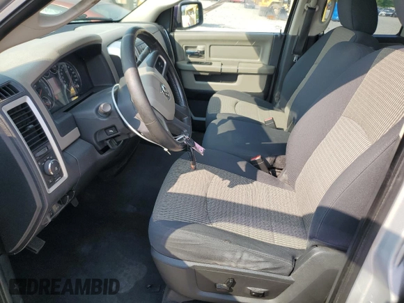2010 Dodge 1500 TRX with VIN 1D7RV1GT5AS188413, listed as a Copart auction lot 59008305 with 156,470 mi miles and Salvage title. Bid and sale history available at DreamBid. Image 7.