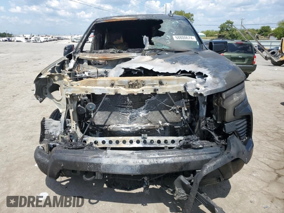 2022 Chevrolet Silverado 1500 RST with VIN 1GCUDEET0NZ630075, listed as a Copart auction lot 85716684 with Not Provided miles and Clean Title. Bid and sale history available at DreamBid. Image 5.