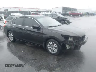 2014 Honda Accord LX z VIN 1HGCR2F33EA132012, wystawiony jako IAAI lot #41559825 z przebiegiem 250 942 mil mil oraz . Historia ofert i sprzedaży dostępna na DreamBid. Obrazek 1.