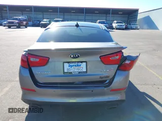 2015 Kia Optima SX Turbo with VIN 5XXGR4A66FG382167, listed as a IAAI auction lot 40951399 with 77,083 mi miles and . Bid and sale history available at DreamBid. Image 16.