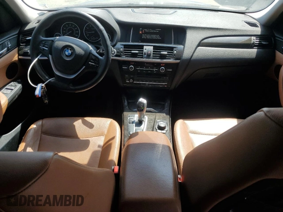 2017 BMW X3 sDrive28i with VIN 5UXWZ7C56H0U44767, listed as a Copart auction lot 49438065 with 93,719 mi miles and Clean Title. Bid and sale history available at carsss.com. Image 8.