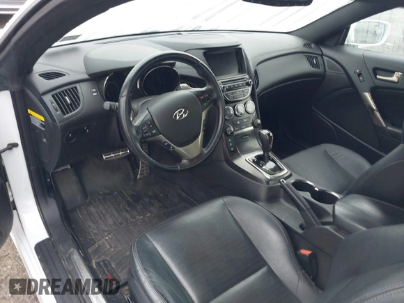 2015 Hyundai Genesis Coupe R-Spec with VIN KMHHU6KJ3FU125152, listed as a IAAI auction lot 42457798 with 159,477 mi miles and . Bid and sale history available at DreamBid. Image 12.