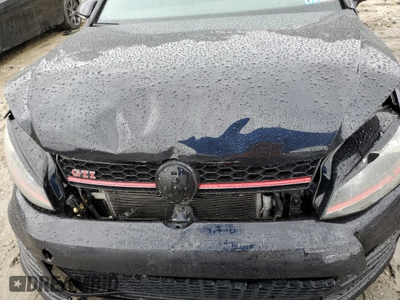 2017 Volkswagen Golf GTI S with VIN 3VW447AUXHM016583, listed as a Copart auction lot 71047254 with 0 mi miles and Salvage Title. Bid and sale history available at carsss.com. Image 12.