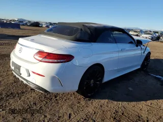 2018 Mercedes-Benz C 300 with VIN WDDWK4JBXJF608978, listed as a Copart auction lot 43220425 with 67,144 mi miles and Salvage title. Bid and sale history available at DreamBid. Image 3.