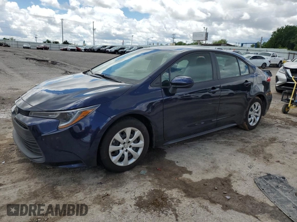 2024 Toyota Corolla LE with VIN 5YFB4MDE8RP150564, listed as a Copart auction lot 55938945 with 34,092 mi miles and Salvage title. Bid and sale history available at DreamBid. Image 1.