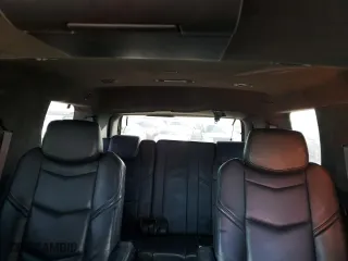 2015 Cadillac Escalade Platinum with VIN 1GYS4PKJ9FR643540, listed as a Copart auction lot 80931014 with 156,820 mi miles and Salvage Title. Bid and sale history available at carsss.com. Image 10.