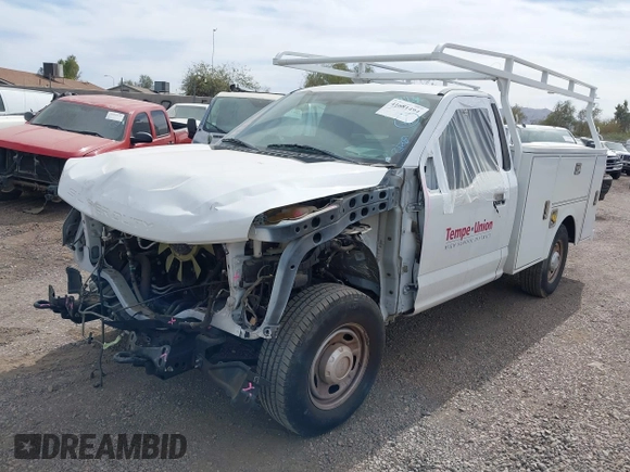 2017 Ford F-250 XL with VIN 1FTBF2A61HEF21376, listed as a IAAI auction lot 41681494 with 26,755 mi miles and . Bid and sale history available at DreamBid. Image 2.