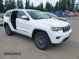 2017 Jeep Grand Cherokee Limited with VIN 1C4RJFBG2HC822598, listed as a IAAI auction lot 42538454 with 125,122 mi miles and . Bid and sale history available at DreamBid. Image 1.