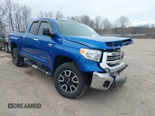 2016 Toyota Tundra 4WD Truck SR with VIN 5TFUW5F13GX505691, listed as a IAAI auction lot 41750013 with 1 mi miles. Bid and sale history available at carsss.com. Image 1.