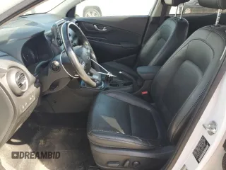 2021 Hyundai Kona Limited with VIN KM8K3CA58MU670529, listed as a Copart auction lot 46647445 with 61,141 mi miles and Salvage Title. Bid and sale history available at carsss.com. Image 7.