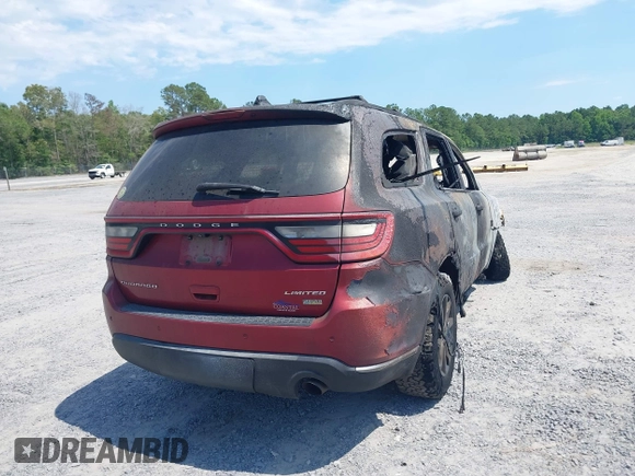 2014 Dodge Durango Limited with VIN 1C4RDHDG7EC437209, listed as a IAAI auction lot 42343626 with 271,372 mi miles and . Bid and sale history available at DreamBid. Image 4.