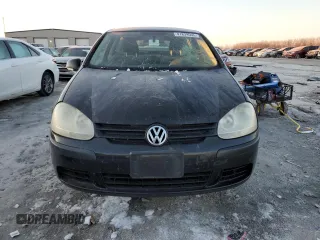 2009 Volkswagen Rabbit S with VIN WVWAB71K29W021336, listed as a Copart auction lot 41839595 with 0 mi miles and Salvage Title. Bid and sale history available at carsss.com. Image 5.