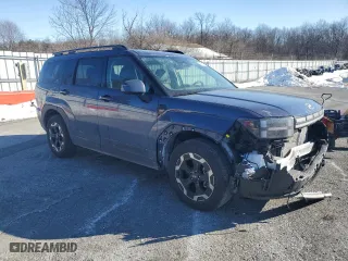 2025 Hyundai Santa Fe SEL with VIN 5NMP2DGL4SH099702, listed as a Copart auction lot 42868215 with 1,344 mi miles and Salvage Title. Bid and sale history available at carsss.com. Image 4.