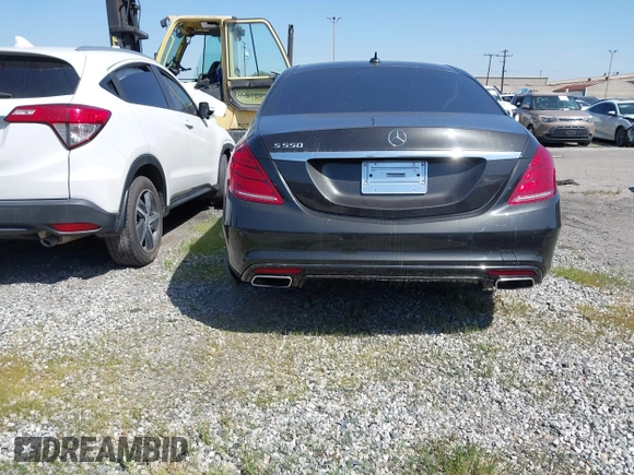 2015 Mercedes-Benz S-Class S 550 with VIN WDDUG8CB1FA094259, listed as a IAAI auction lot 41487071 with 50,253 mi miles. Bid and sale history available at carsss.com. Image 16.
