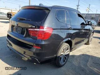 2017 BMW X3 xDrive35i with VIN 5UXWX7C59H0U41674, listed as a Copart auction lot 50732755 with Not Provided miles and Clean Title. Bid and sale history available at DreamBid. Image 3.
