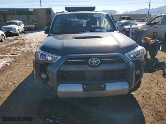 2021 Toyota 4Runner TRD Off Road with VIN JTEPU5JR6M5932429, listed as a Copart auction lot 42407175 with 0 mi miles and Salvage Title. Bid and sale history available at carsss.com. Image 5.