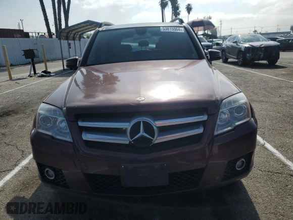 2010 Mercedes-Benz GLK 350 with VIN WDCGG8HBXAF508578, listed as a Copart auction lot 53815964 with 105,867 mi miles and Clean Title. Bid and sale history available at DreamBid. Image 5.