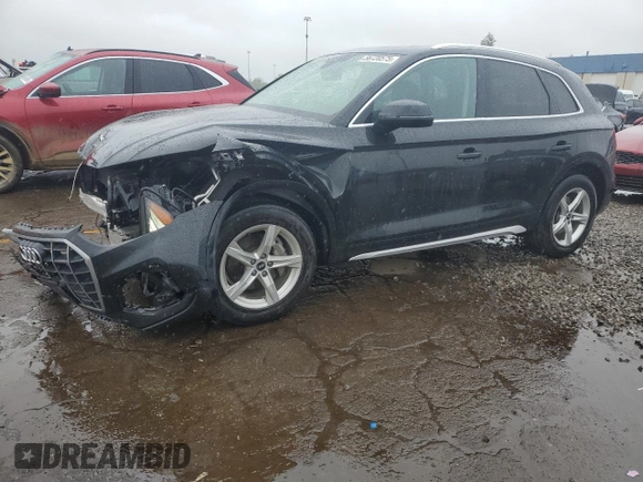2021 Audi Q5 Premium z VIN WA1AAAFY8M2089521, wystawiony jako Copart lot #56720575 z przebiegiem 40 880 mil mil oraz Czysty tytuł • Clean title. Historia ofert i sprzedaży dostępna na DreamBid. Obrazek 1.