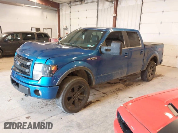 2014 Ford F-150 XL with VIN 1FTFW1EFXEKG39123, listed as a IAAI auction lot 42133055 with 172,080 mi miles and . Bid and sale history available at DreamBid. Image 17.