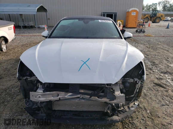 2020 Audi A5 Sportback Premium Plus with VIN WAUCNCF58LA001976, listed as a Copart auction lot 63784273 with 50,263 mi miles. Bid and sale history available at carsss.com. Image 5.
