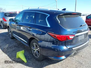 2017 Infiniti QX60 with VIN 5N1DL0MN6HC520790, listed as a IAAI auction lot 41475529 with 146,236 mi miles and . Bid and sale history available at carsss.com. Image 3.