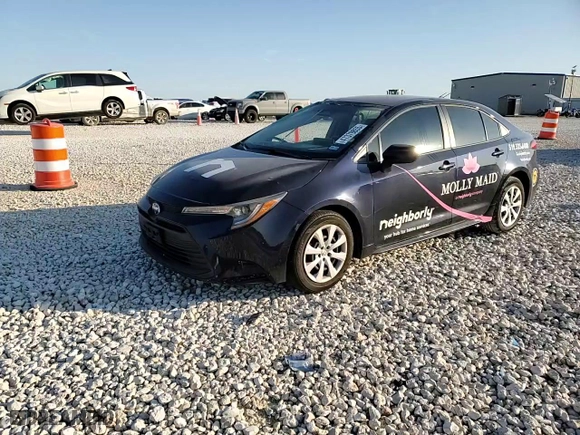 2023 Toyota Corolla LE with VIN 5YFB4MDE5PP069163, listed as a Copart auction lot 47379855 with 15,441 mi miles and Salvage Title. Bid and sale history available at carsss.com. Image 10.