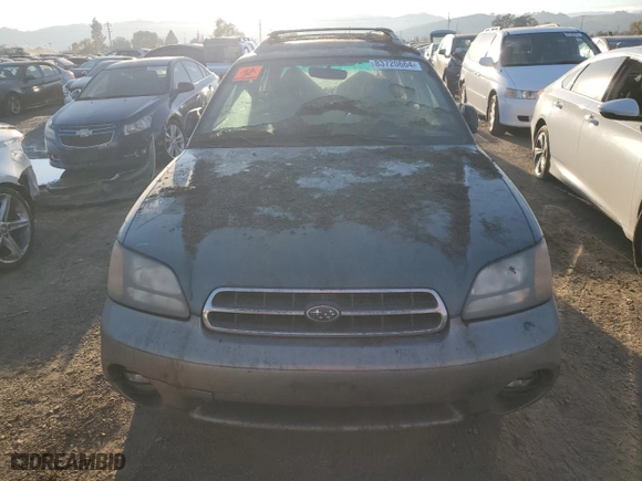 2000 Subaru Legacy Wagon Outback w/RB Equip with VIN 4S3BH6650Y6618905, listed as a Copart auction lot 83720664 with 0 mi miles and Salvage Title. Bid and sale history available at carsss.com. Image 5.