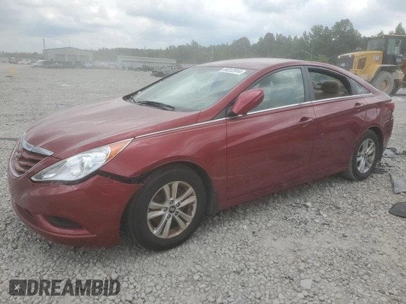 2011 Hyundai Sonata GLS with VIN 5NPEB4AC7BH287424, listed as a Copart auction lot 64012914 with 97,520 mi miles and Salvage Title. Bid and sale history available at DreamBid. Image 1.