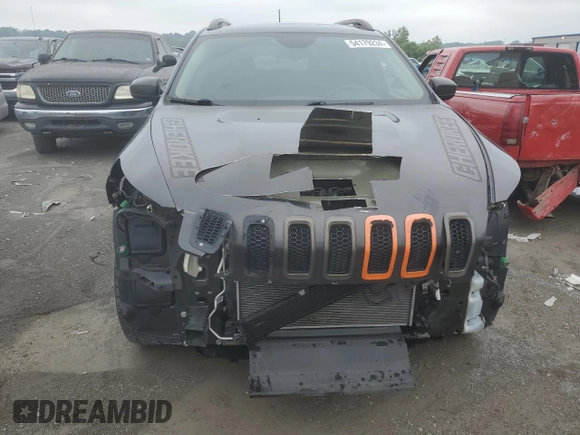 2017 Jeep Cherokee Latitude with VIN 1C4PJMCB9HW512414, listed as a Copart auction lot 54179234 with 89,462 mi miles and Salvage title. Bid and sale history available at DreamBid. Image 5.
