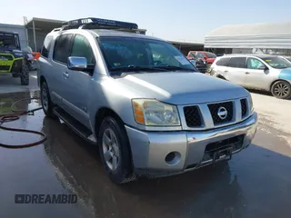 2007 Nissan Armada SE z VIN 5N1AA08A57N708137, wystawiony jako IAAI lot #41626429 z przebiegiem 197 541 mil mil oraz . Historia ofert i sprzedaży dostępna na DreamBid. Obrazek 1.