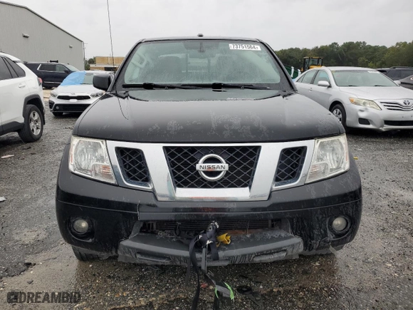 2018 Nissan Frontier SV V6 with VIN 1N6AD0ER4JN724050, listed as a Copart auction lot 73751564 with 0 mi miles and Salvage Title. Bid and sale history available at carsss.com. Image 5.