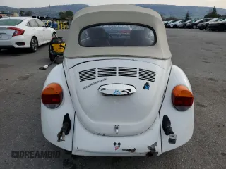 1976 Volkswagen Beetle with VIN 1562109448, listed as a Copart auction lot 48536135 with 10,295 mi miles and Salvage Title. Bid and sale history available at DreamBid. Image 6.