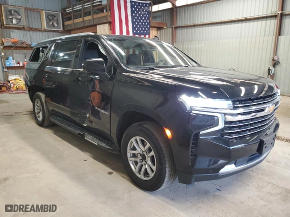 2023 Chevrolet Suburban LT with VIN 1GNSKCKD1PR259601, listed as a Copart auction lot 51640525 with 70,028 mi miles and Clean Title. Bid and sale history available at carsss.com. Image 4.