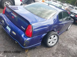 2005 Chevrolet Monte Carlo SS Supercharged z VIN 2G1WZ121259207846, wystawiony jako IAAI lot #39557636 z przebiegiem 192 811 mil mil oraz . Historia ofert i sprzedaży dostępna na DreamBid. Obrazek 4.