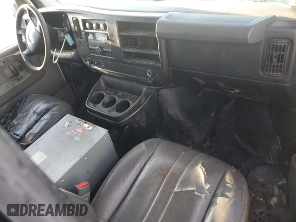2011 Chevrolet Express Cargo Van with VIN 1GCZGUCG1B1111849, listed as a Copart auction lot 78073424 with Not Provided miles and Salvage Title. Bid and sale history available at carsss.com. Image 8.