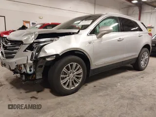 2017 Cadillac XT5 Premium Luxury AWD with VIN 1GYKNERS1HZ282954, listed as a IAAI auction lot 41217097 with 63,154 mi miles. Bid and sale history available at carsss.com. Image 2.