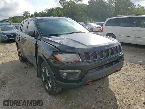 2018 Jeep Compass Trailhawk с VIN 3C4NJDDB6JT401899, выставлен на аукционе Copart как лот 56569645 с пробегом 124 062 миль миль и Списание • Salvage title. История ставок и продаж доступна на DreamBid. Изображение 14.