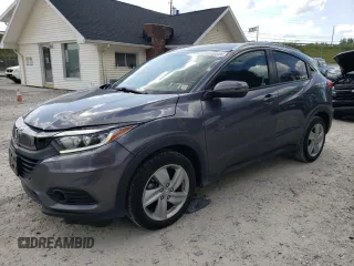 2019 Honda HR-V EX-L with VIN 3CZRU6H70KM715211, listed as a Copart auction lot 67448444 with 40,961 mi miles and Salvage Title. Bid and sale history available at carsss.com. Image 1.