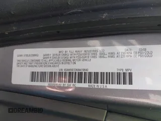 2008 Subaru Tribeca Limited z VIN 4S4WX97DX84419640, wystawiony jako IAAI lot #42324476 z przebiegiem 177 097 mil mil oraz . Historia ofert i sprzedaży dostępna na DreamBid. Obrazek 9.