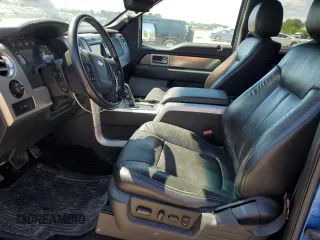 2013 Ford F-150 XL with VIN 1FTFW1ET4DKG27781, listed as a Copart auction lot 57953075 with 151,280 mi miles and Salvage title. Bid and sale history available at DreamBid. Image 7.
