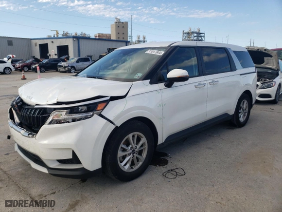 2023 Kia Carnival LX with VIN KNDNB4H39P6274522, listed as a Copart auction lot 71017644 with 37,168 mi miles and Salvage Title. Bid and sale history available at carsss.com. Image 1.