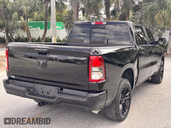 2022 Ram 1500 Big Horn with VIN 1C6RRFFG6NN283316, listed as a Copart auction lot 53666025 with 40,958 mi miles and Salvage Title. Bid and sale history available at carsss.com. Image 4.