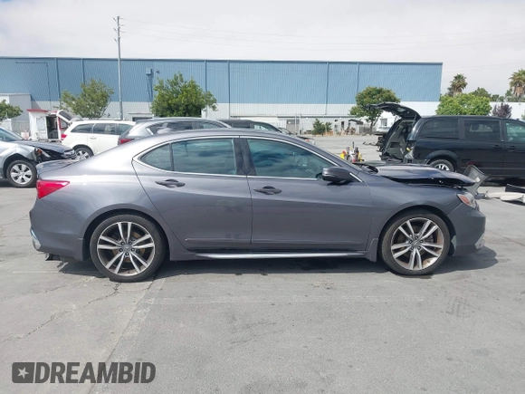 2020 Acura TLX Advance with VIN 19UUB3F8XLA002011, listed as a IAAI auction lot 42687511 with 85,540 mi miles and . Bid and sale history available at DreamBid. Image 13.