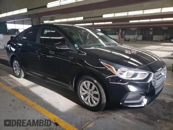 2018 Hyundai Accent SEL with VIN 3KPC24A34JE031669, listed as a Copart auction lot 43640233 with 51,180 mi miles. Bid and sale history available at carsss.com. Image 4.