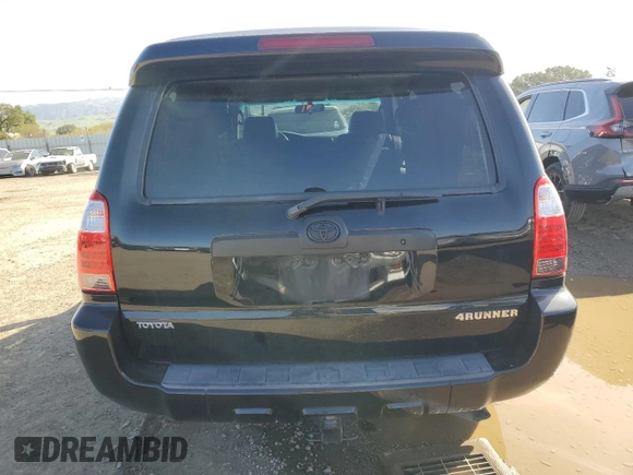 2007 Toyota 4Runner SR5 with VIN JTEZU14RX70097322, listed as a Copart auction lot 51704005 with 221,479 mi miles and Salvage Title. Bid and sale history available at carsss.com. Image 6.