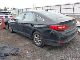 2017 Hyundai Sonata 2.4L with VIN 5NPE24AF5HH446864, listed as a IAAI auction lot 41701970 with 130,302 mi miles and . Bid and sale history available at carsss.com. Image 3.