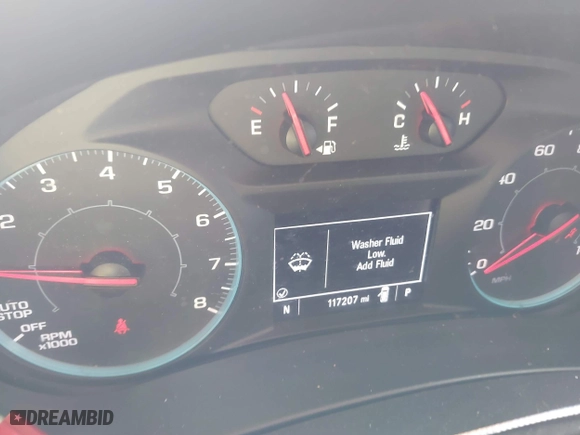 2019 Chevrolet Equinox LS with VIN 3GNAXHEV2KS521825, listed as a IAAI auction lot 41761311 with 117,207 mi miles. Bid and sale history available at carsss.com. Image 7.