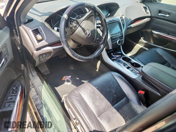 2016 Acura TLX Technology with VIN 19UUB3F53GA004243, listed as a Copart auction lot 61024325 with Not provided miles and Salvage title. Bid and sale history available at DreamBid. Image 8.